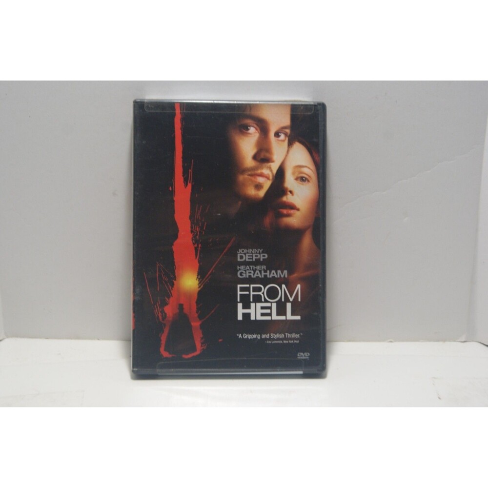 From Hell (DVD, 2001) Johnny Depp Heather Graham Stylish Thriller Jack The Rippe